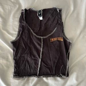 windsor cropped tank